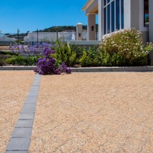 Exposed Aggregate Brown